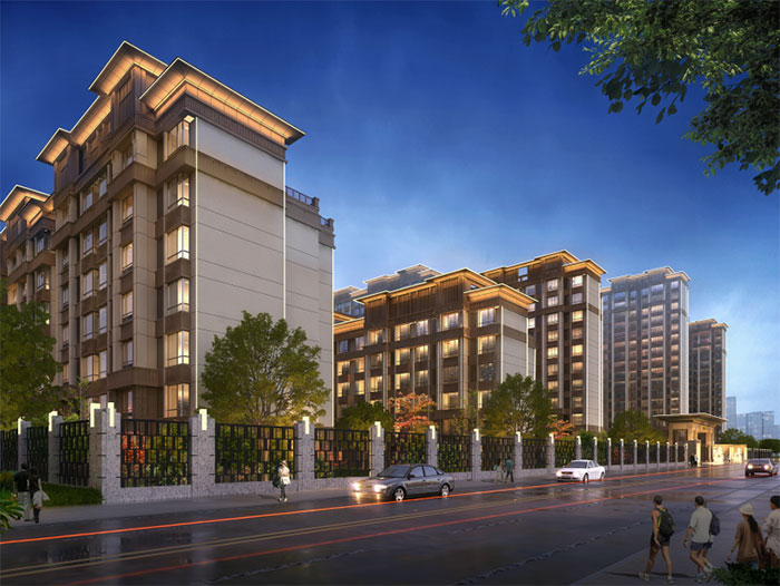 商丘西区准现房,华地美·华安府洋房最新效果图出炉