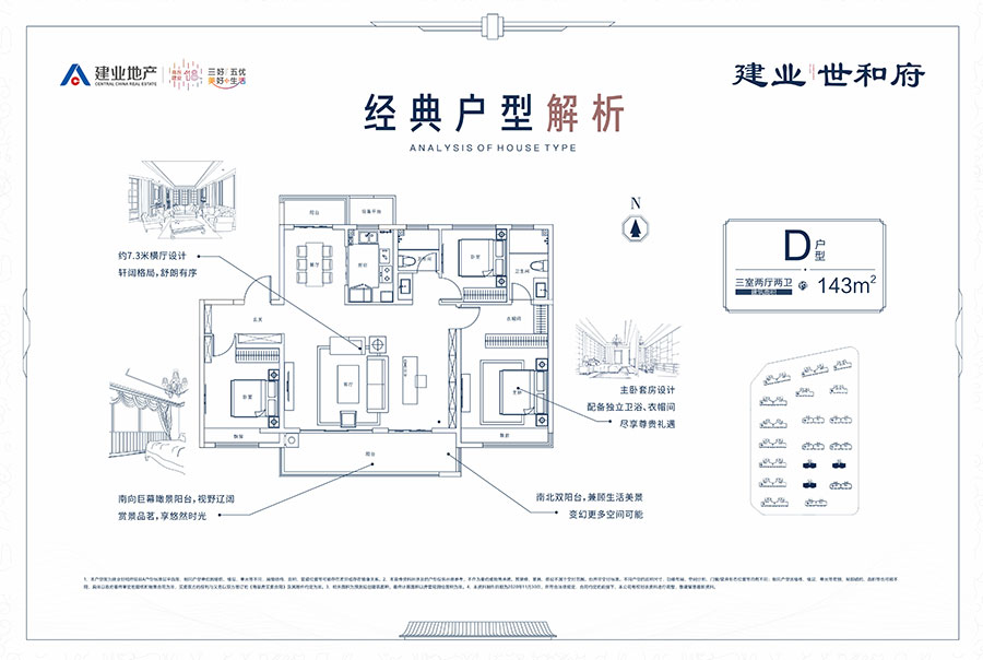 商丘建业世和府户型图图片