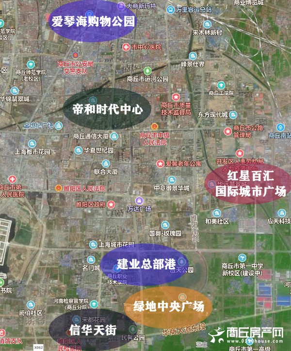 商丘吾悦广场位置图片